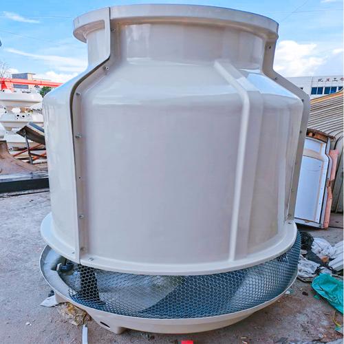 开式圆形冷却塔注塑机水塔风冷式水冷机降温塔玻璃钢冷水塔厂家